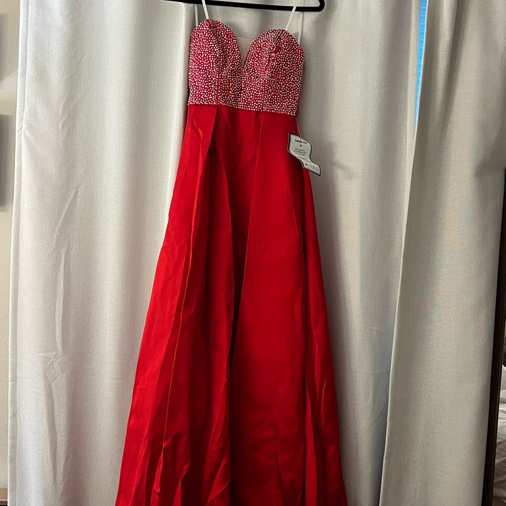 Macy's Red Maxi Dress